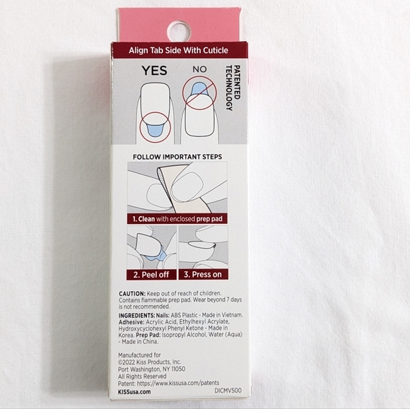 KISS Press-On Manicure Color Nails, 24 Count - Picture 3 of 5